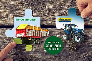 Produktvorstellung von PÖTTINGER und NEW HOLLAND